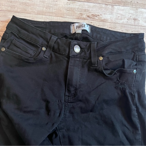 Paige Verdugo distressed black jeans - Picture 2 of 10